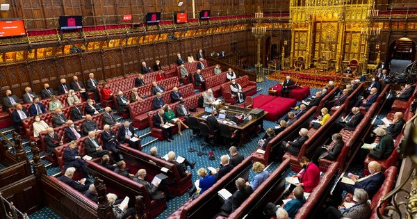 The House of Lords chamber during a debate